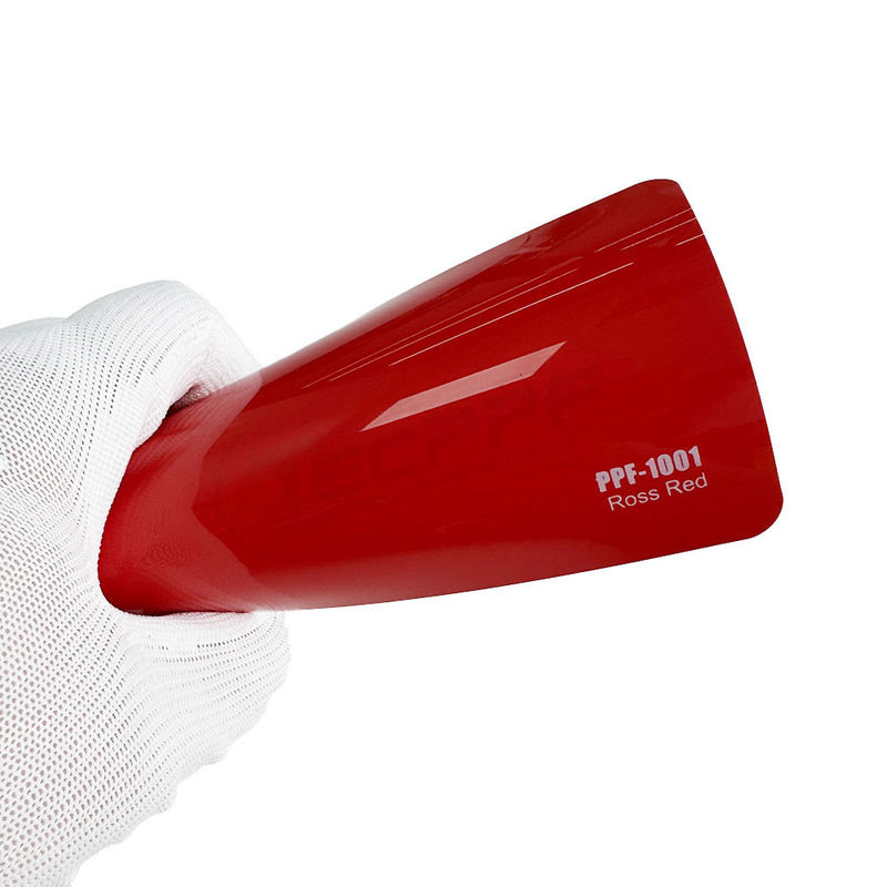 PPF-1001 Ross Red Colour Colour Change Paint Protection Film 8mil Thickness Ashland Glue