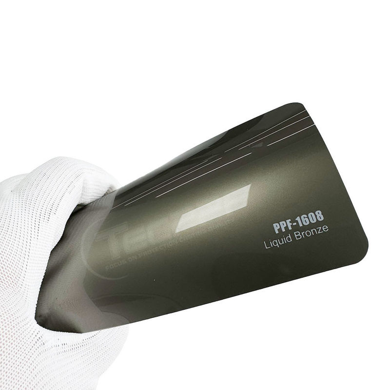 8mil Liquid Bronze Colour Change Paint Protection Film with Heat Healing and Polymeric Hydrophobic Layer