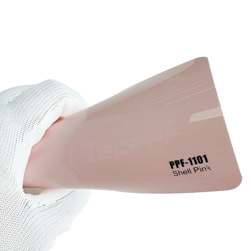 Shell Pink 8mil Colour Change Paint Protection Film 1.52x16m / 60inchx53ft with Ashland Glue