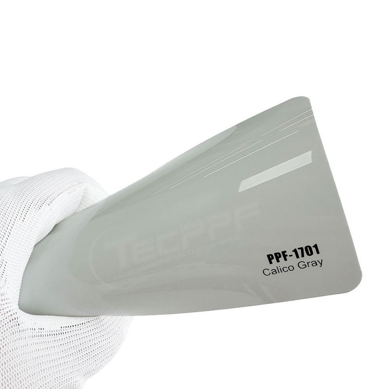 Calico Gray Colour 8mil Colour Change Paint Protection Film with Heat Healing and Ashland Glue