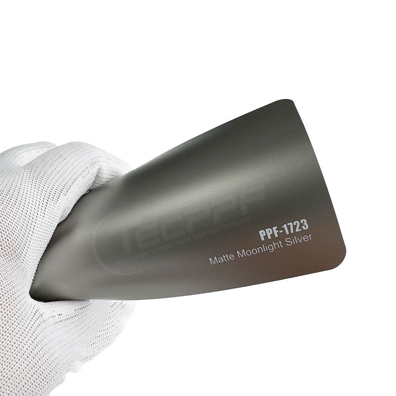 Heat Healing Matte Moonlight Silver Colour 8mil Colour Change Paint Protection Film with TPU Lubrizol