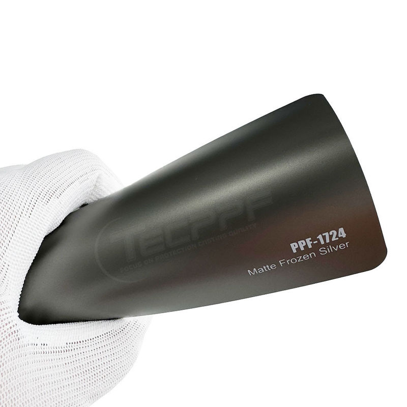 8mil Matte Frozen Silver Colour Heat Healing TPU Lubrizol Colour Change Paint Protection Film