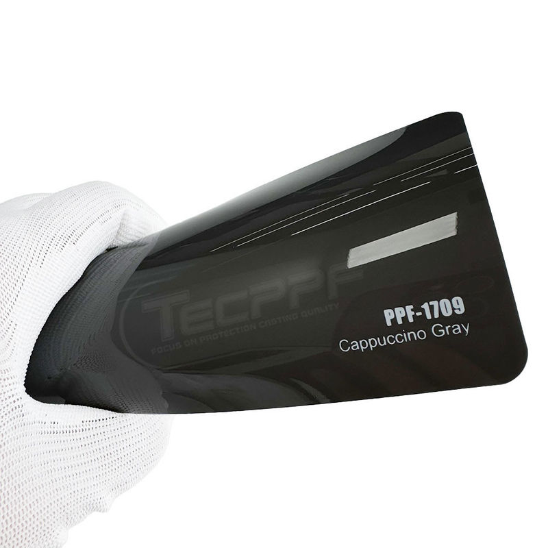 1.52x16m / 60inchx53ft Cappuccino Gray 8mil Colour Change Paint Protection Film with TPU Lubrizol