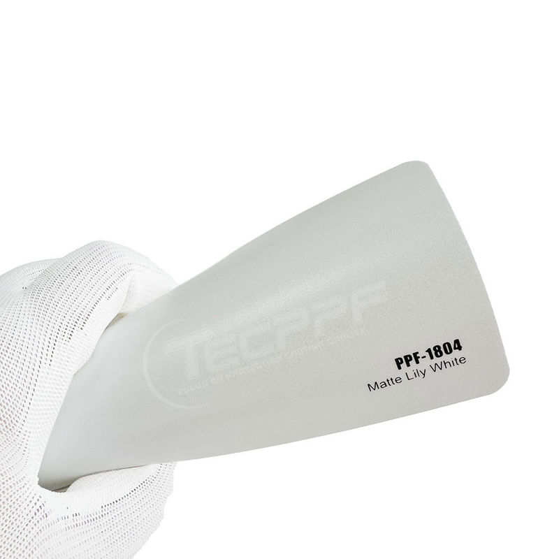 Heat Healing Matte Lily White Colour 8mil Colour Change Paint Protection Film made with TPU Lubrizol