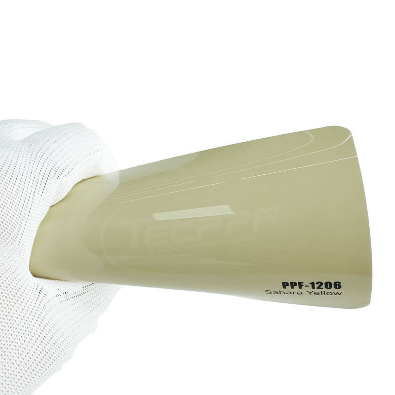 Sahara Yellow Tpu Car Paint Protection Film 8 Mil 60 Inch X 53 Ft For Long Lasting Protection