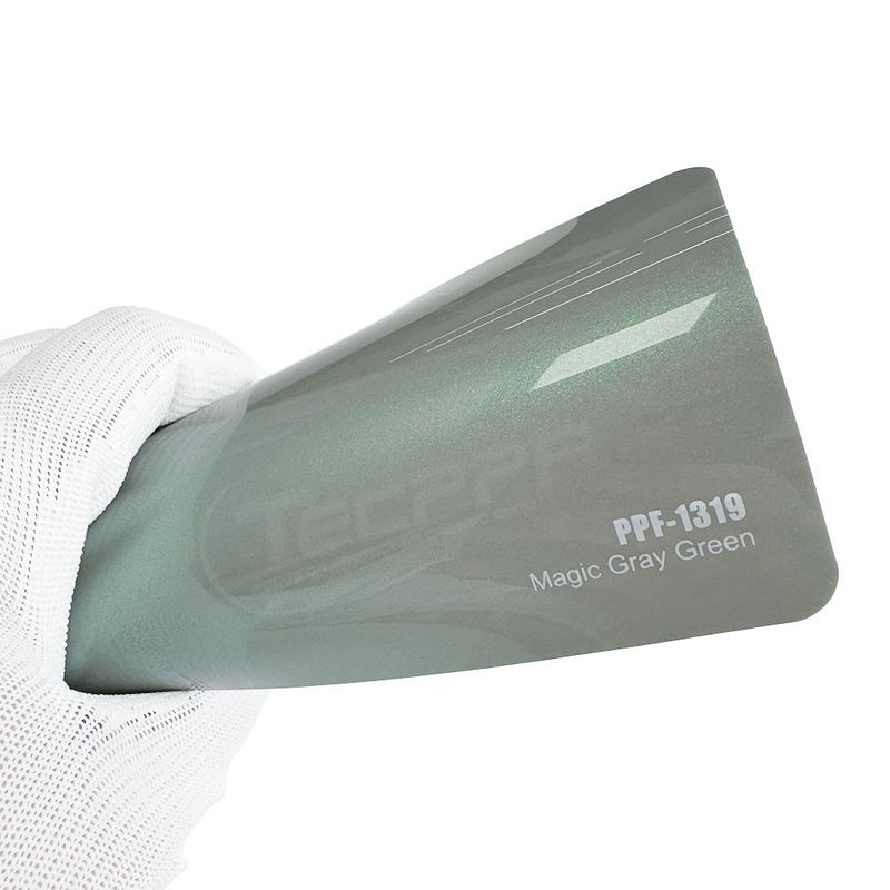 8mil Magic Gray Green Color Paint Protection Film Heat Healing