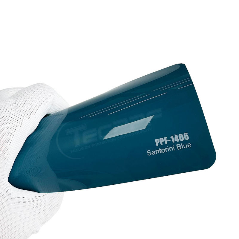 PPF-1406 Santorini Blue Color Paint Protection Film Eco-Friendly
