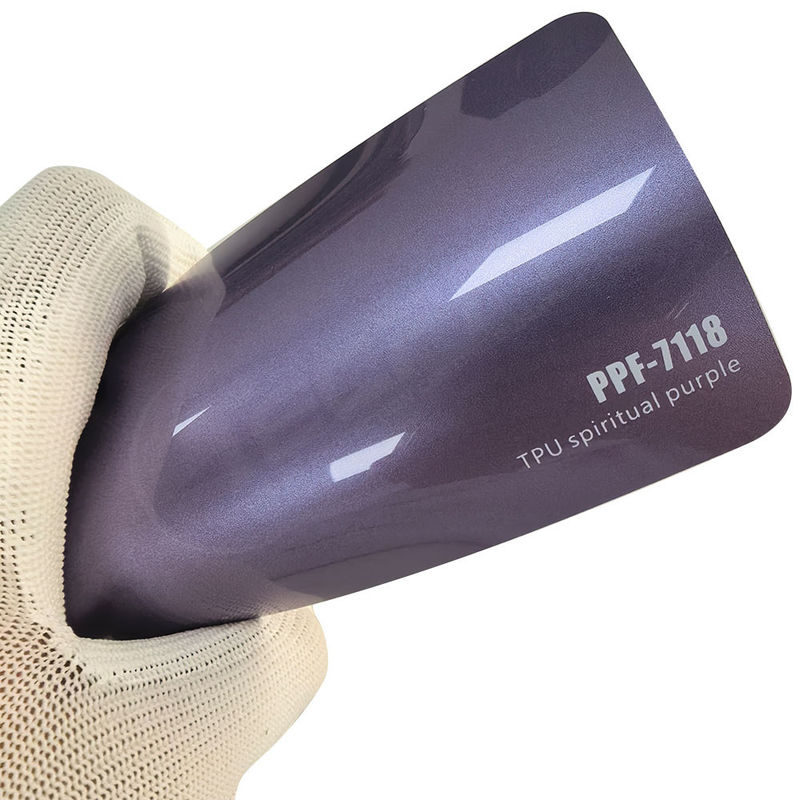 PPF-7118 Spiritual Purple Color Paint Protection Film For Car Scratch