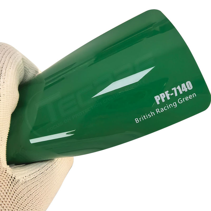PPF-7140 British Racing Green Color Paint Protection Film For Car Scratch