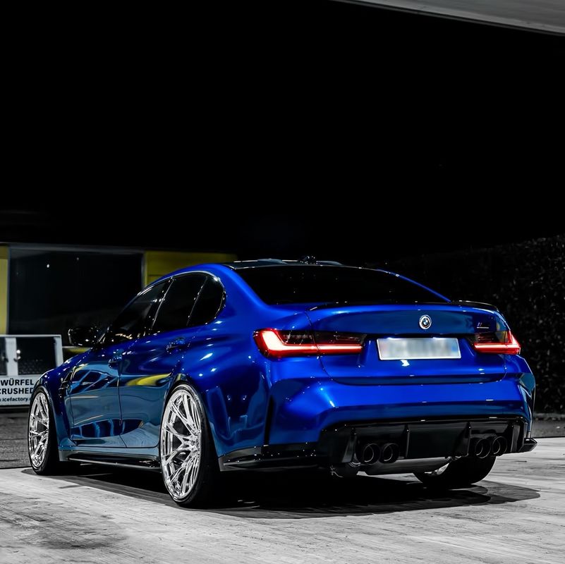 PPF-7136 Super Chrome Nile Blue Color Paint Protection Film For Car Scratch