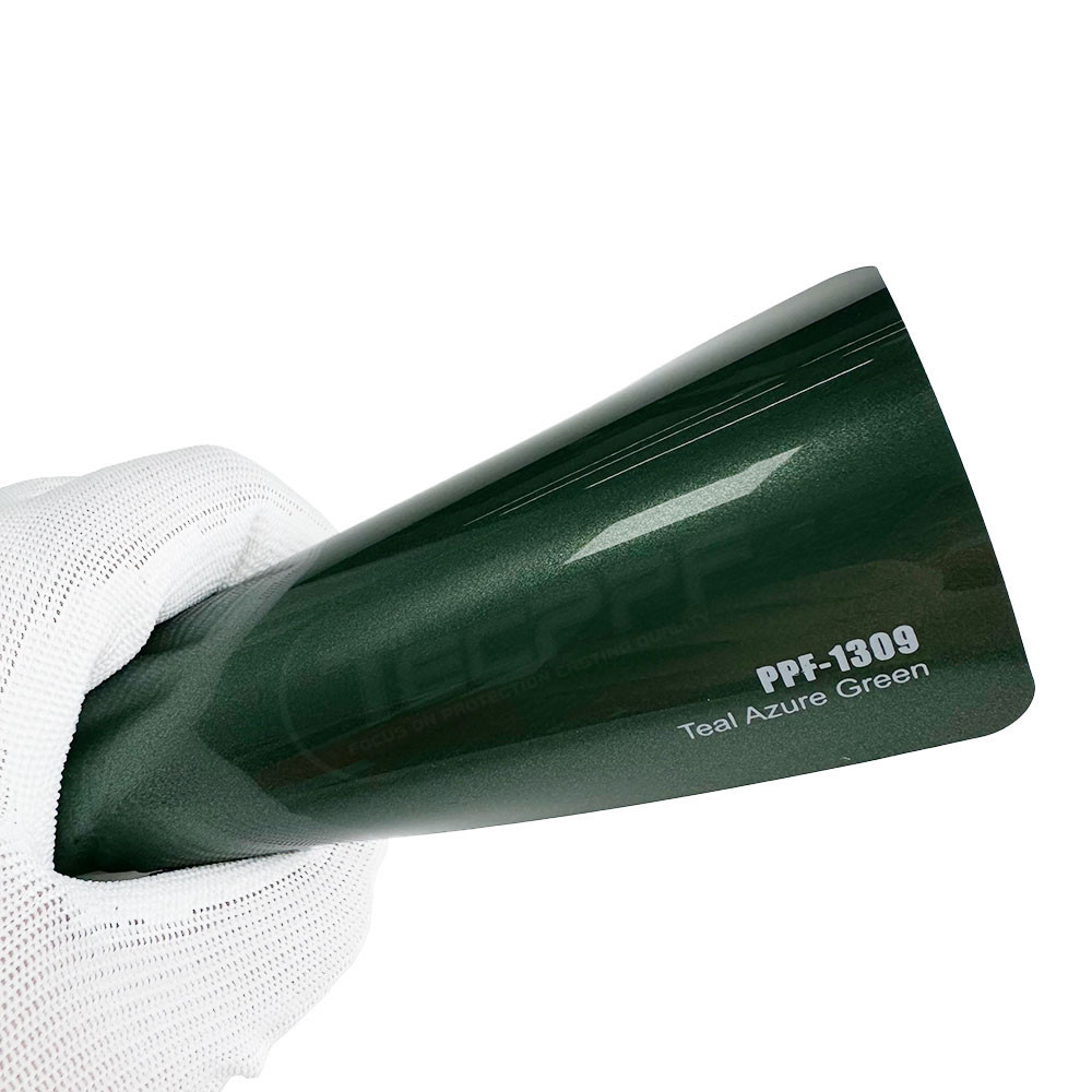 Heat Healing Teal Azure Green Colour Change Paint Protection Film 8mil Thickness