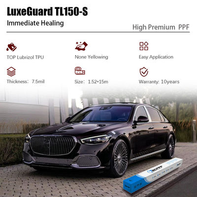 Instant Healing Gloss Clear Protective Film 7.5mil PPF Ppf Film For Car