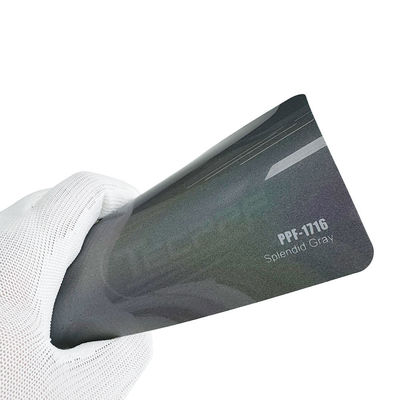 PPF-1716 Splendid Gray Colour Change Paint Protection Film 8mil