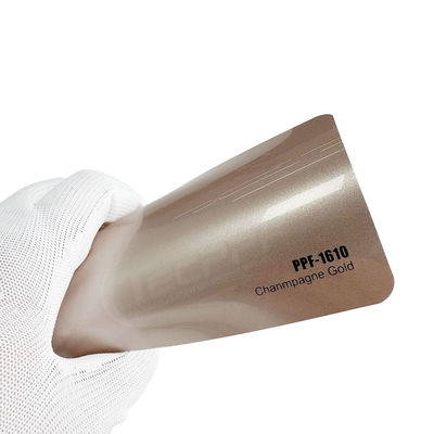 60inchx53ft TPU Lubrizol Champagne Gold Colour 8mil Colour Change Paint Protection Film
