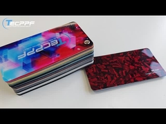 Forged Carbon Red Paint Protection Film 8mil Rock Chip Protection Film