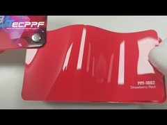 PPF-1002 Strawberry Red Colour, 8mil Colour Change Paint Protection Film